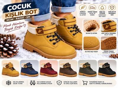 Toptan Çocuk Botu Modelleri 2026 – Uygun Fiyatlı Kışlık Botlar