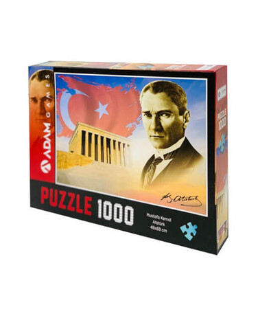 Alkan - Adam Games 1000 Parça Puzzle Mustafa Kemal Atatürk