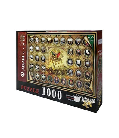 Alkan - Adam Games Osmanlı Sultanları 1000 Parça Puzzle 48 x 68 cm