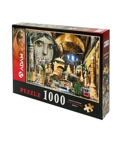 Alkan - Adam Games Türkiye'nin Tarihi Mirası 1000 Parça Puzzle 48 x 68 cm