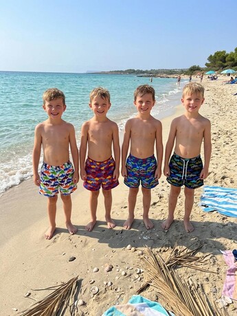 Alkan Digital Çocuk Deniz Şortu 5'Li - Thumbnail