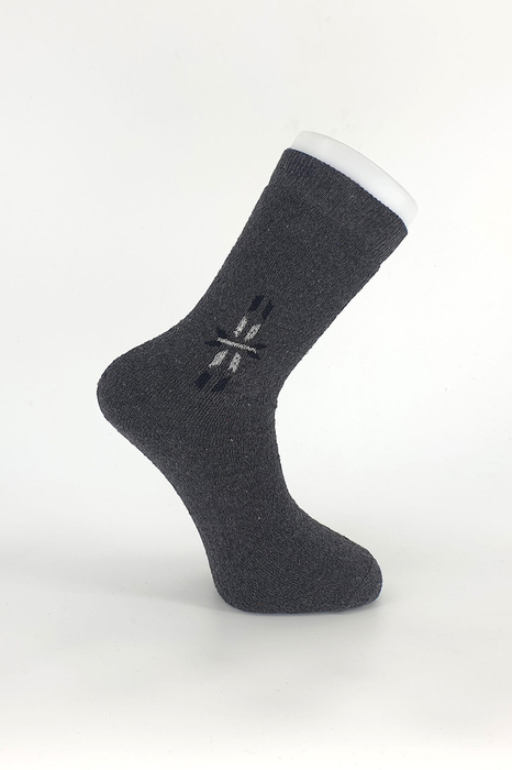Erkek Yetişkin Kışlık Havlu Çorap 12'li