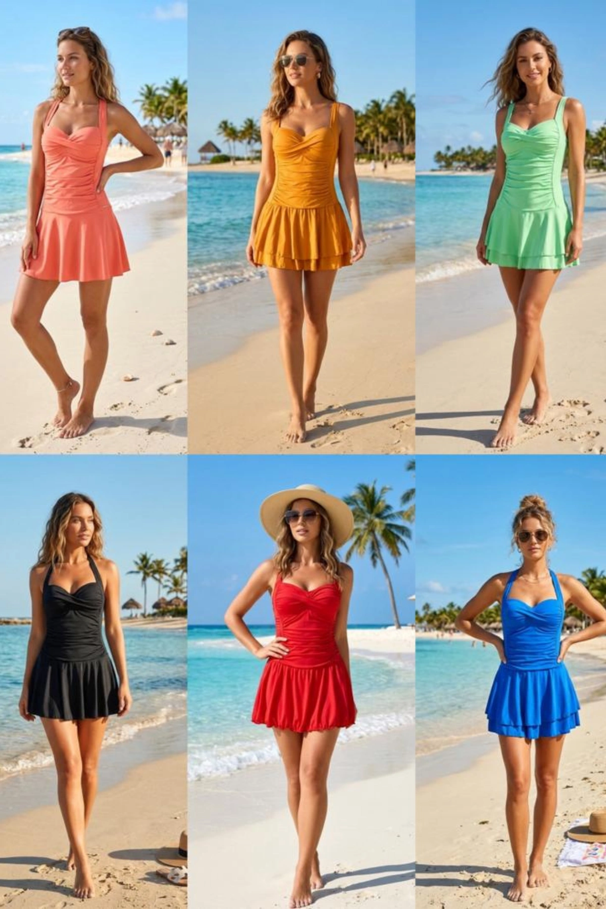 Alkan - MODELLİ BAYAN ELBİSE MAYO SERİSİ 5 Lİ (40-42-44-46-48)